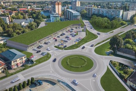 infraštruktúra a nákupné centrá v okolí Trnávky