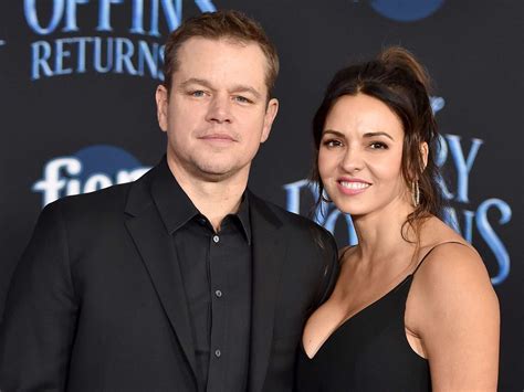 Matt Damon s manželkou Lucianou Barroso