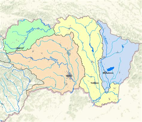 Mapa povodia rieky Amazonky