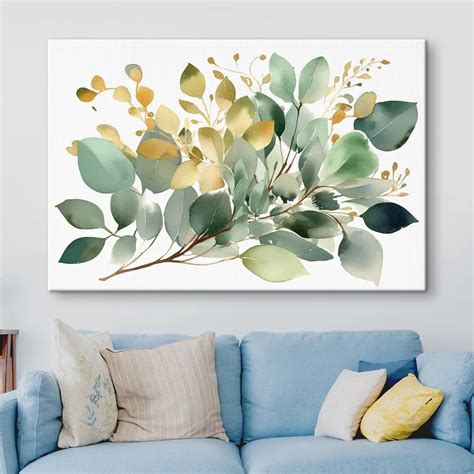 Botanické ilustrácie kvetov v akvarelovom štýle