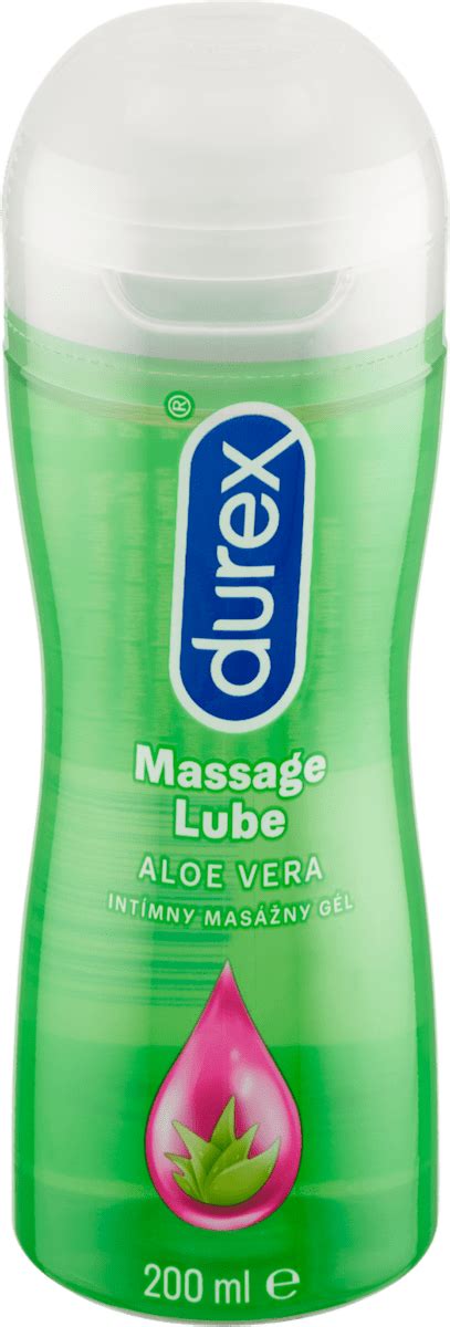 Durex lubrikačný gél s aloe vera balenie