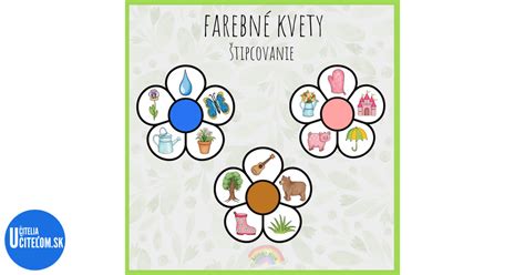 Farebné kvety taričky
