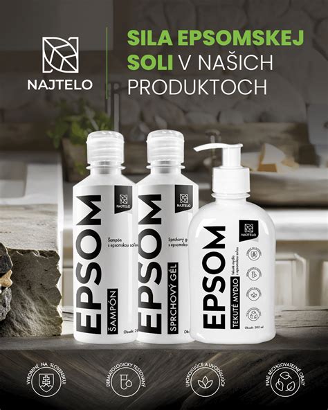 balenie epsomskej soli