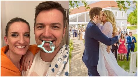 Adela Vinczeová a Viktor Vincze na svadbe