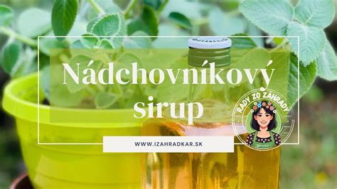 Pohár púpavového sirupu