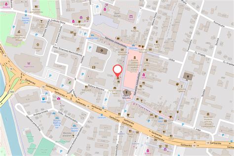 Mapa študijných miest Janka Kráľa