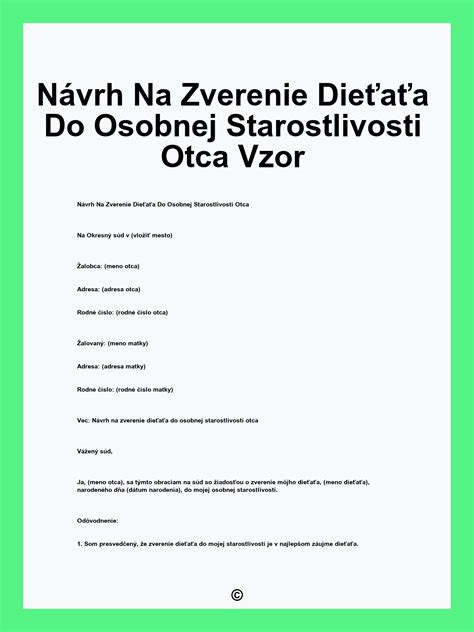 Schéma starostlivosti o sumach