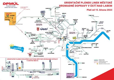 Mapa Čadce s vyznačenými zastávkami MHD a ulicami