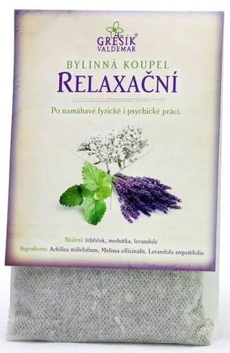 relaxačný bylinný kúpeľ