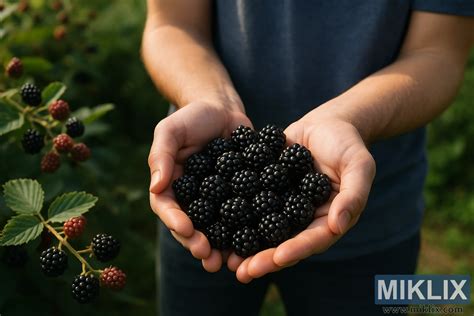 Misa plná čerstvo nazbieraných černíc