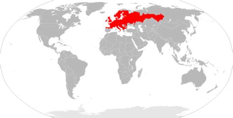 Mapa rozšírenia bambusu vo svete