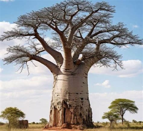 Strom Baobab v africkej krajine