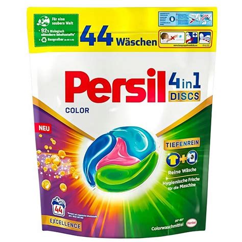 Infografika: 4 benefity Persil Discs 4v1