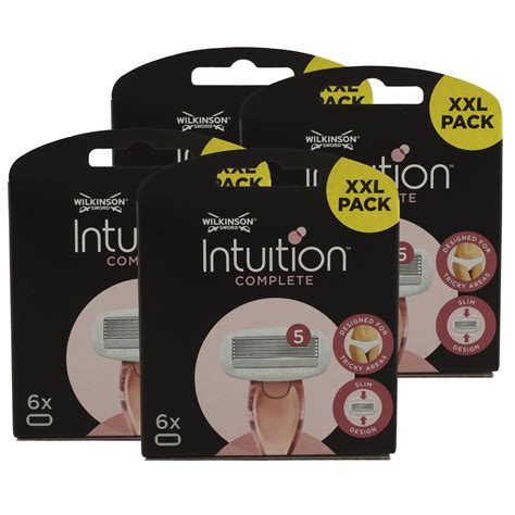 Balenie troch náhradných hlavíc Wilkinson Intuition Complete