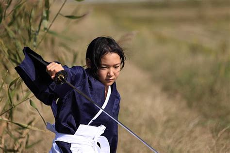 Samuraj s katanou