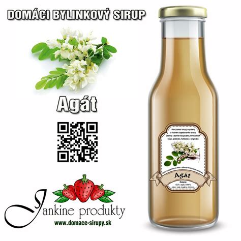 Domáci agátový sirup