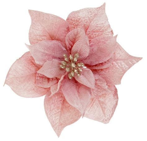 umelý kvet modrej vianočnej ruže s trblietavými lupeňmi