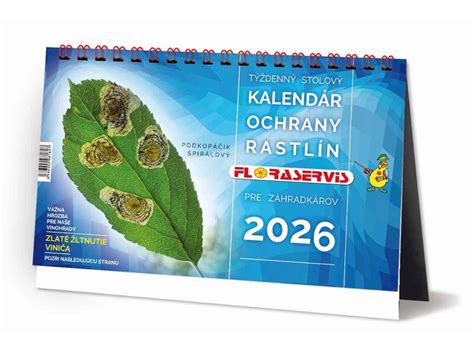 kalendár kvitnutia rastlín počas roka