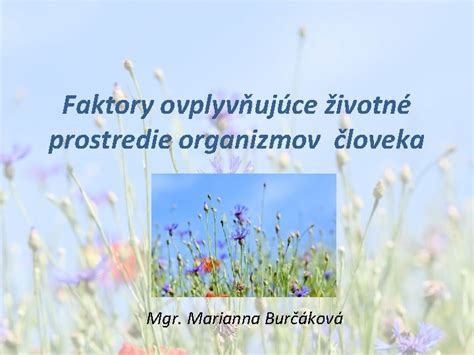 Schéma: Faktory ovplyvňujúce zdravie rastlín