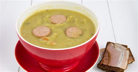 Holandská hrachová polievka