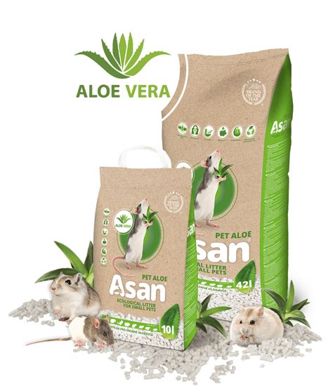 Balenie podstielky Asan Pet Aloe