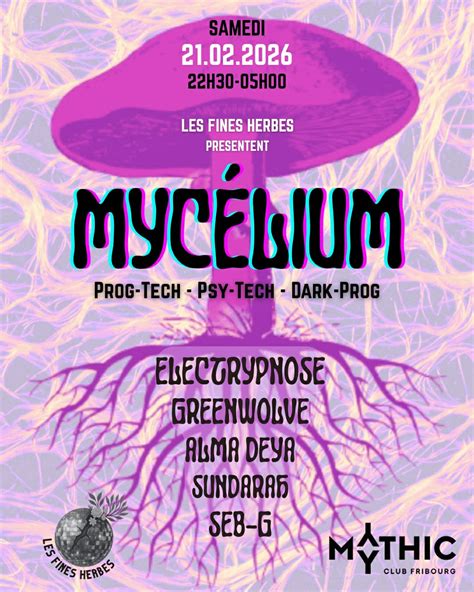 Mycélium prerastené substrátom