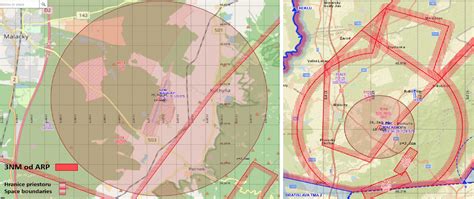 Mapa znázorňujúca dosah a trajektórie dronov Gerbera pri útokoch
