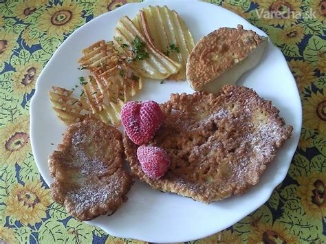 Vyprážaná baza v palacinkovom cestíčku