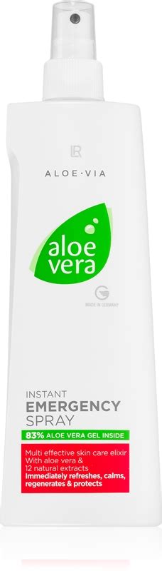 Zloženie aloe vera spreja