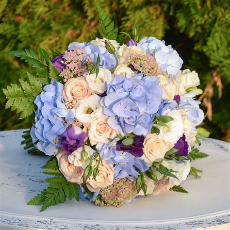 Svadobná kytica z hortenzií