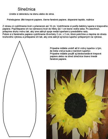 detail výroby lupeňa z krepového papiera