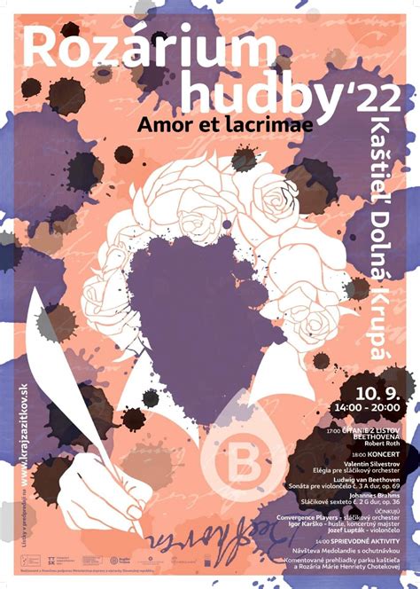 Plagát k festivalu s motívom papradia