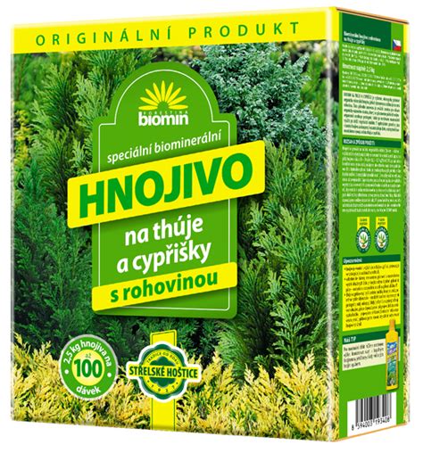 Hnojivá na tuje