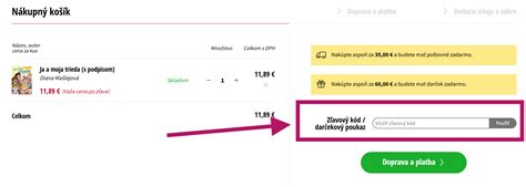 Ilustrácia zľavového kupónu