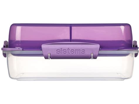 Bambusová dóza na desiatu s oddeľovačom