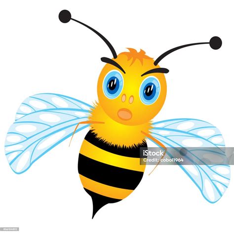 Detailná kresba včely vo vysokom rozlíšení