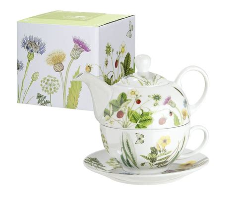 Porcelánová čajová súprava s motívom levandule