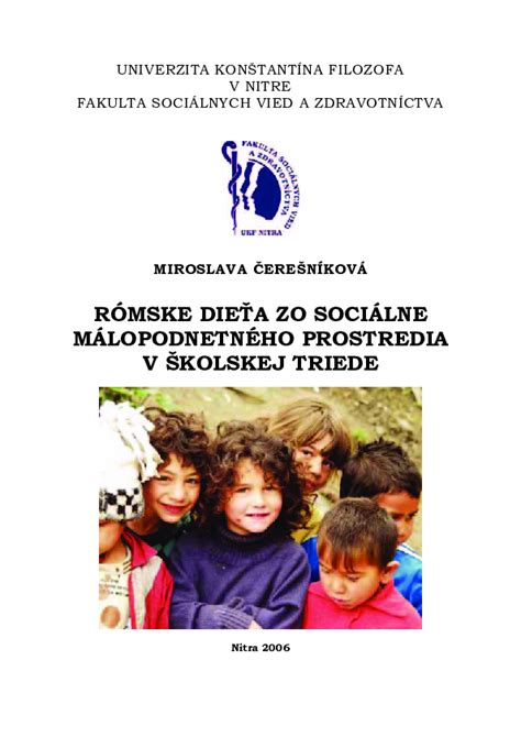 Rómske dieťa v rodinnom kruhu