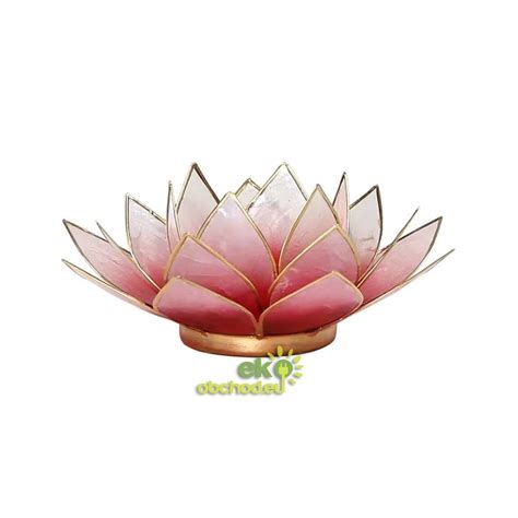 Lotosový kvet ako bytová dekorácia