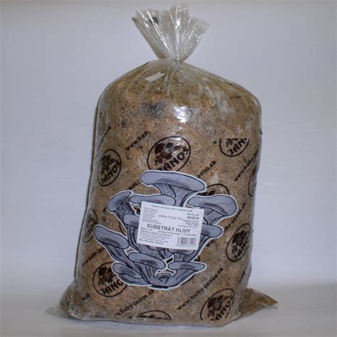 Vrece so substrátom hlivy