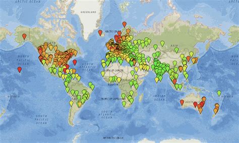 Mapa sveta s vyznačenými hlavnými producentmi tabaku