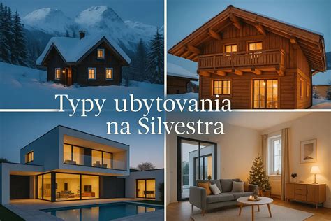 Koláž fotografií rôznych typov ubytovania v okolí Hornej Súče