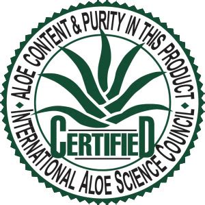 Znak kvality IASC (International Aloe Science Council)