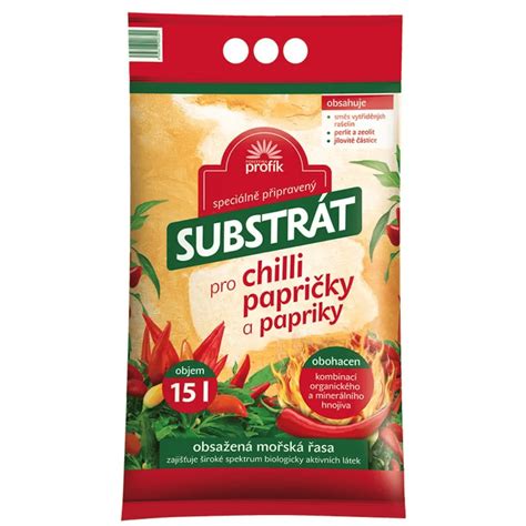 Vhodný substrát pre chilli