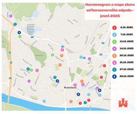 mapa dostupnosti kvetinárstiev v Starom Meste