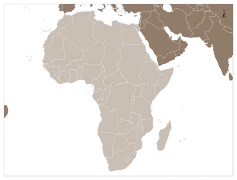 Mapa rozšírenia afrického pygmejského ježka