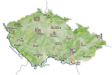 Mapa svadobných salónov v Českej republike