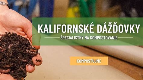 ilustrácia kalifornských dážďoviek v komposte