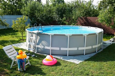 Schéma znázorňujúca správne umiestnenie nadzemného bazéna