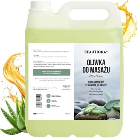 Zmes aloe vera a kokosového oleja na masáž